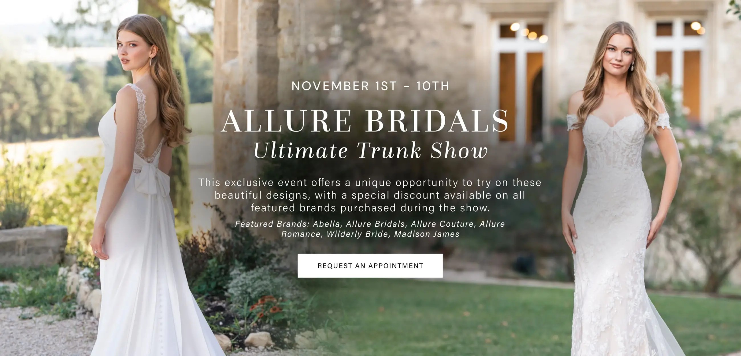 Allure Trunk Show at Signature Bridal Salon