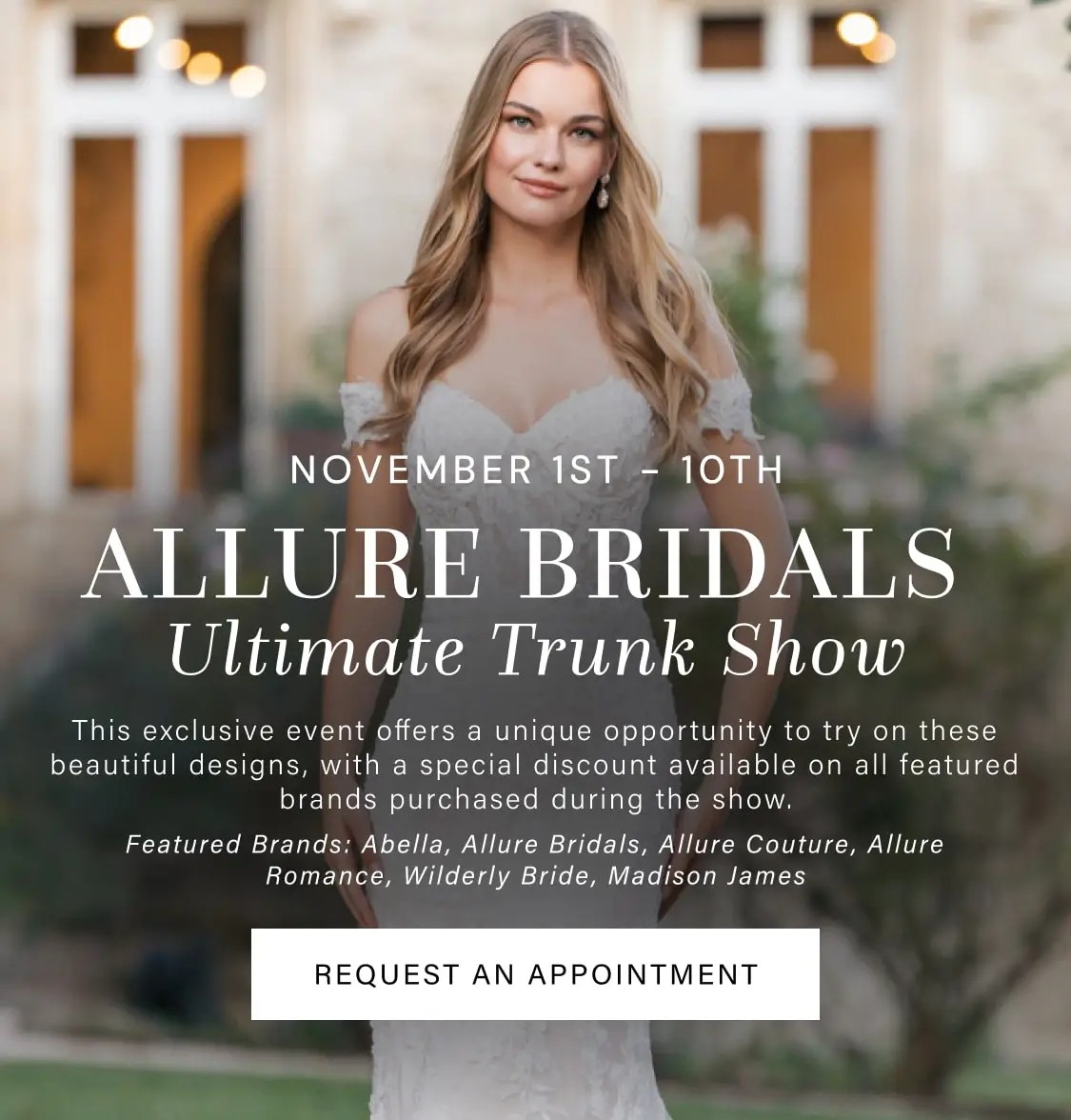 Allure Trunk Show at Signature Bridal Salon